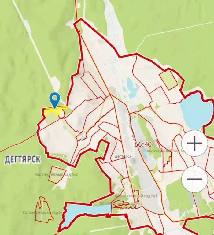 Участок в Свердловская область, Дегтярск  (618.0 сот.) - Фото 1