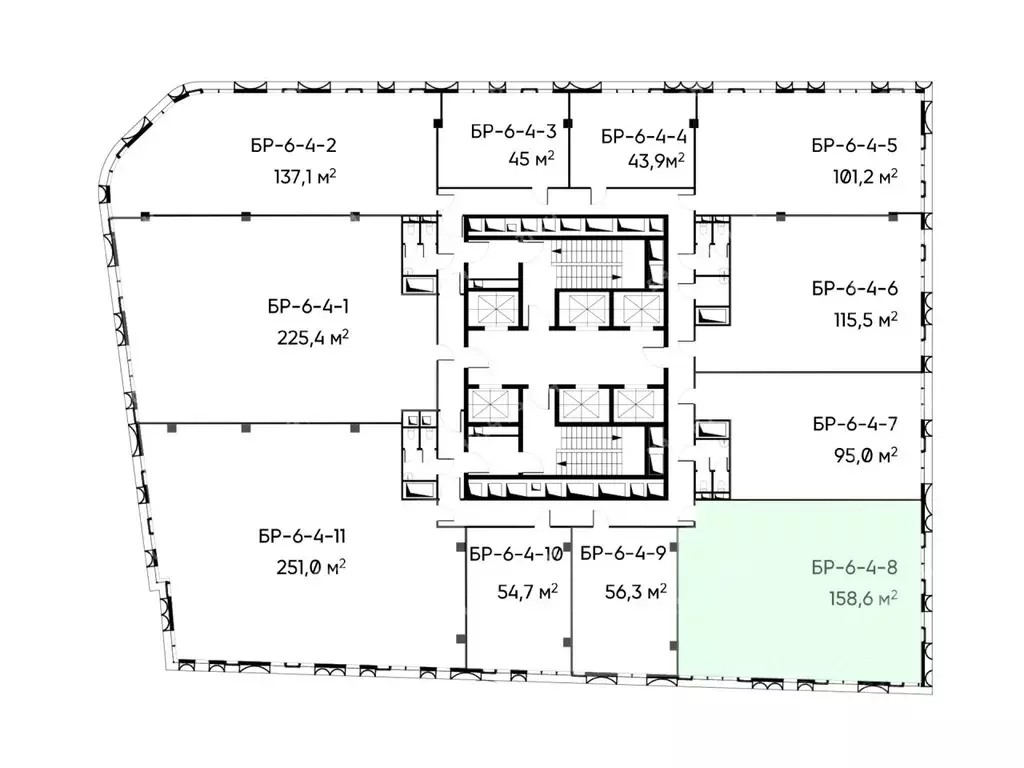 Офис в Москва Холодильный пер., 3к1с15 (159 м) - Фото 2