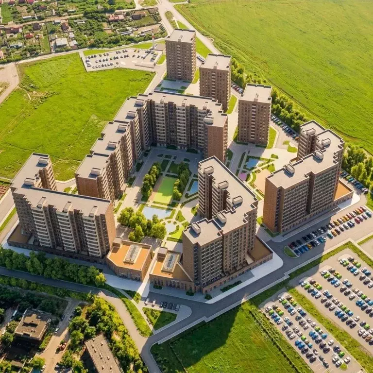 2-к кв. Московская область, Домодедово Авиационный мкр, ул. ... - Фото 1