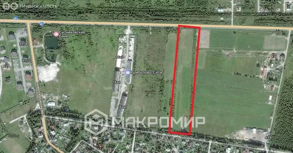 Участок в Всеволожск, микрорайон Сельхозколледж (215 м) - Фото 2