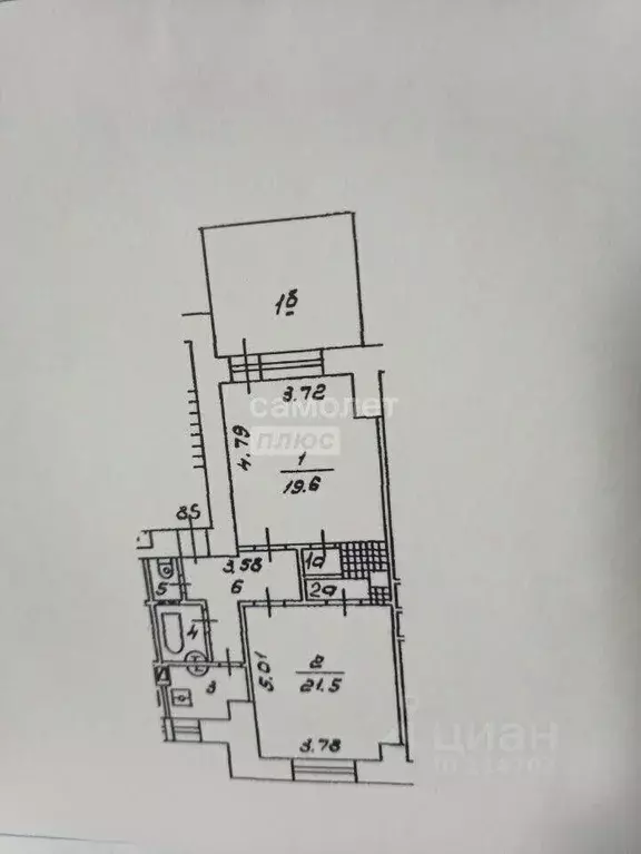 2-к кв. Москва ш. Энтузиастов, 20 (57.2 м) - Фото 2