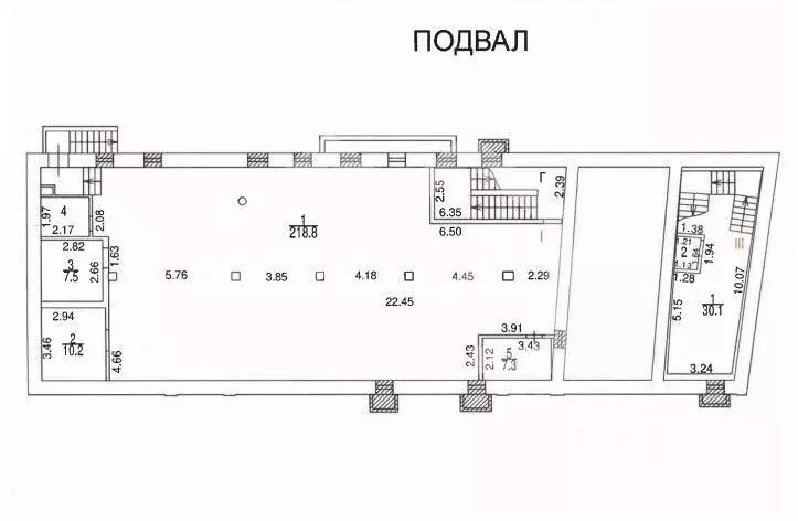 Помещение свободного назначения в Москва Оружейный пер., 15С1 (1795 м) - Фото 2