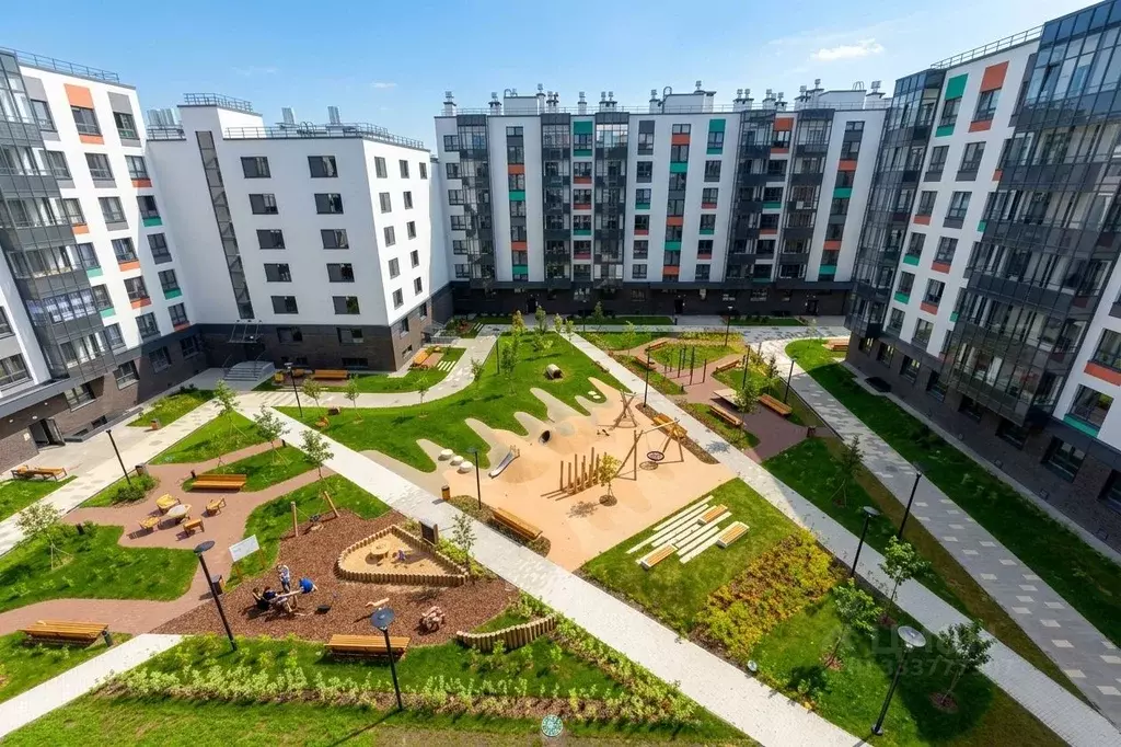 Студия Санкт-Петербург наб. Реки Каменки, 3к3 (29.0 м) - Фото 1