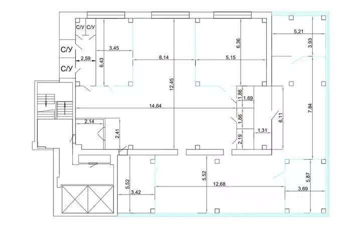 Офис в Москва ул. Бутырский Вал, 68/70С1 (425 м) - Фото 2