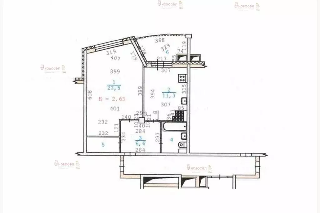 1-комнатная квартира: Екатеринбург, улица Фролова, 19к1 (47.9 м) - Фото 0