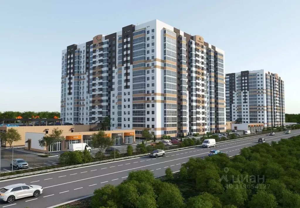 2-к кв. Ставропольский край, Ставрополь ул. Южный обход, 53В (56.9 м) - Фото 0