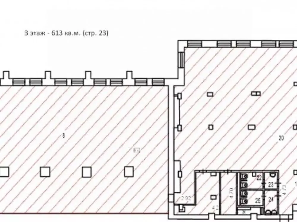 Офис в Москва 2-я Хуторская ул., 38А (613 м) - Фото 1