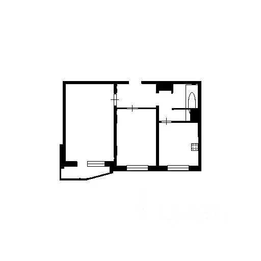 2-к кв. Москва Ялтинская ул., 12 (52.0 м) - Фото 1