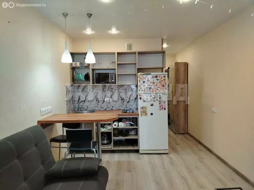 Квартира-студия: Новосибирск, улица Забалуева, 90 (22.6 м) - Фото 2