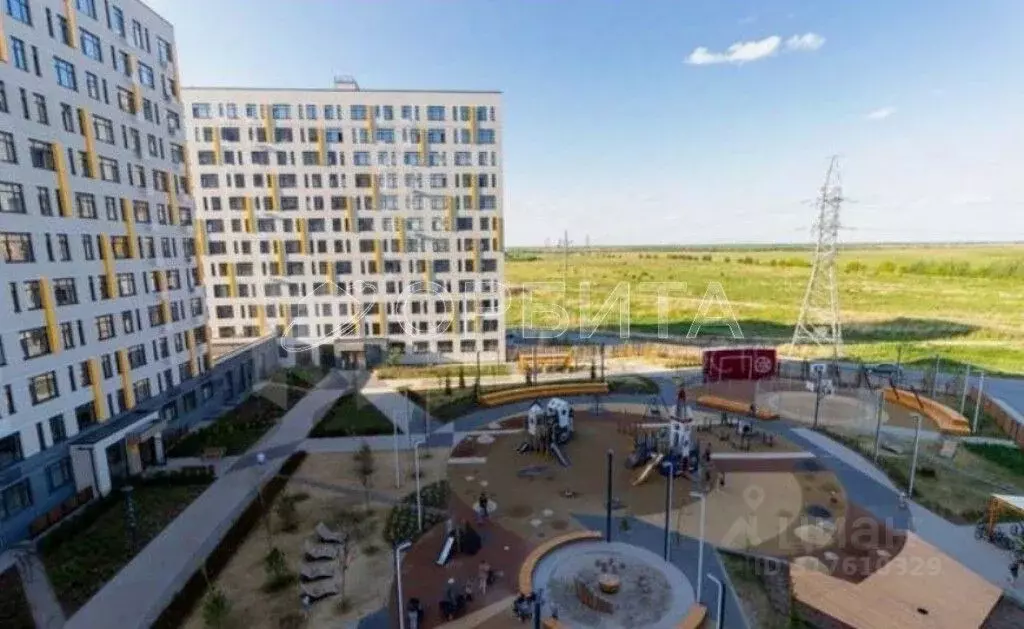1-к кв. Тюменская область, Тюмень ул. Алматинская, 6 (32.63 м) - Фото 1