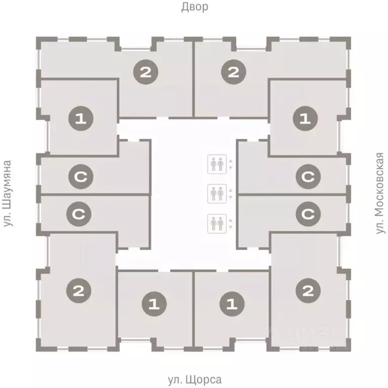 2-к кв. Свердловская область, Екатеринбург Юго-Западный жилрайон, ... - Фото 1