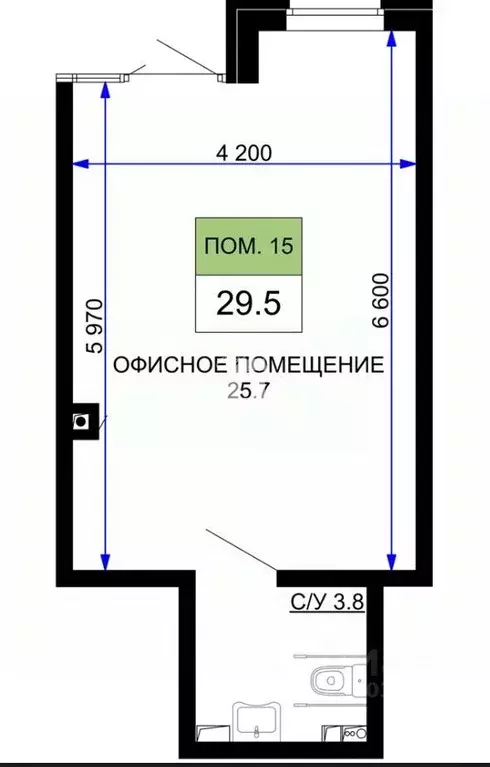 Помещение свободного назначения в Краснодарский край, Краснодар ул. ... - Фото 1