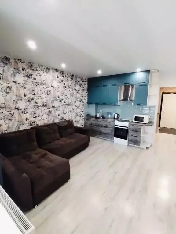 Студия Тюменская область, Тюмень ул. Федюнинского, 64 (38.0 м) - Фото 2