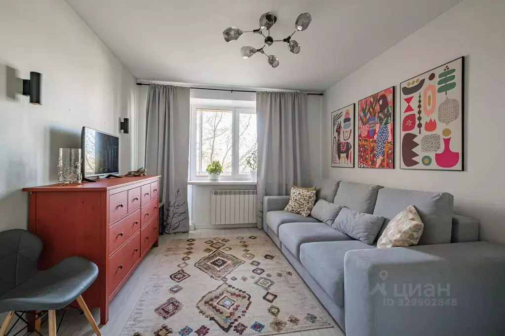 2-к кв. Санкт-Петербург ул. Кораблестроителей, 23К1 (43.7 м) - Фото 1