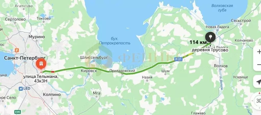 Дом в Староладожское сельское поселение, деревня Трусово (34.5 м) - Фото 1