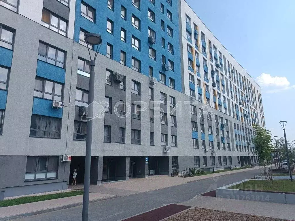 1-к кв. Тюменская область, Тюмень ул. Павла Никольского, 4 (39.4 м) - Фото 2