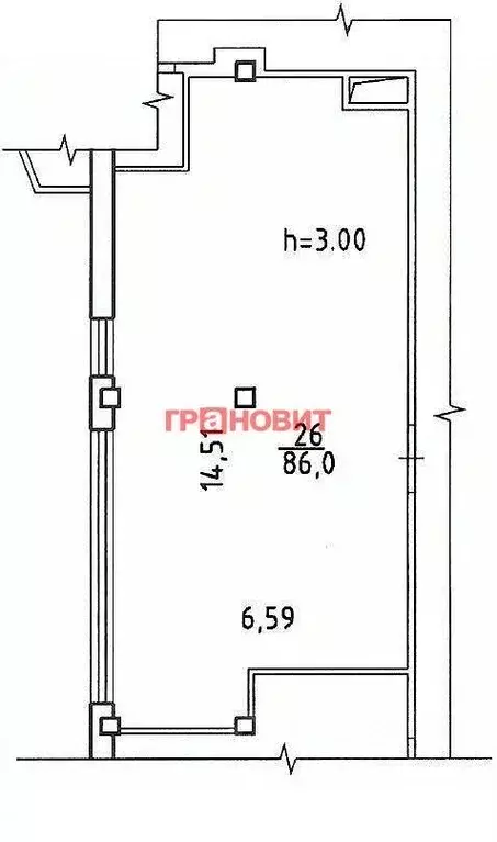 Офис в Новосибирская область, Новосибирск ул. Жуковского, 102 (108 м) - Фото 1