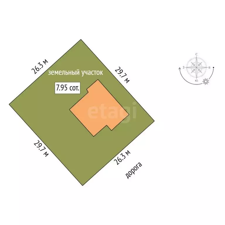 Дом в Челябинская область, Сосновский муниципальный округ, коттеджный ... - Фото 2