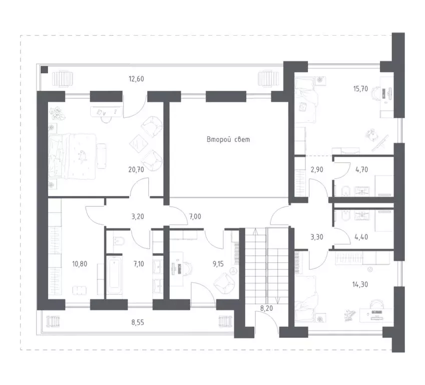 Дом в Тверская область, Калининский муниципальный округ, деревня Новое ... - Фото 2