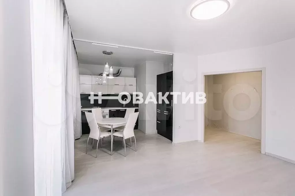 1-к. квартира, 46 м, 1/4 эт. - Фото 1
