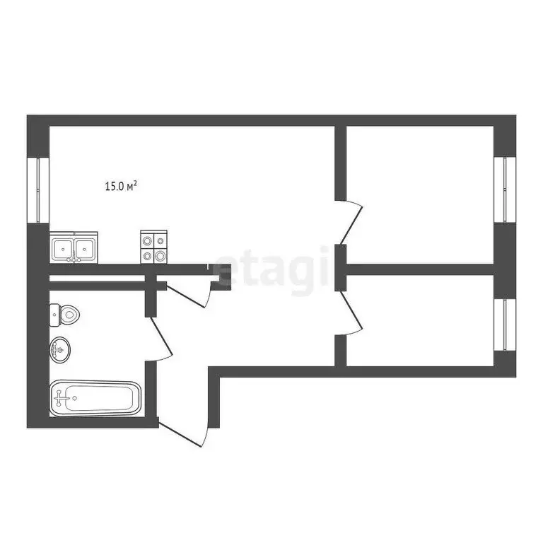 3-комнатная квартира: Кисловодск, Замковая улица, 41А (86 м) - Фото 0