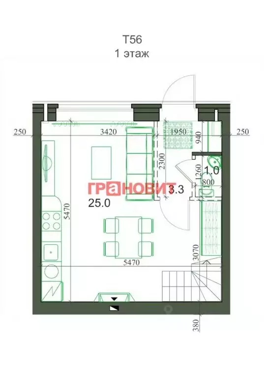 2-к кв. Новосибирская область, Новосибирский район, Мичуринский ... - Фото 1
