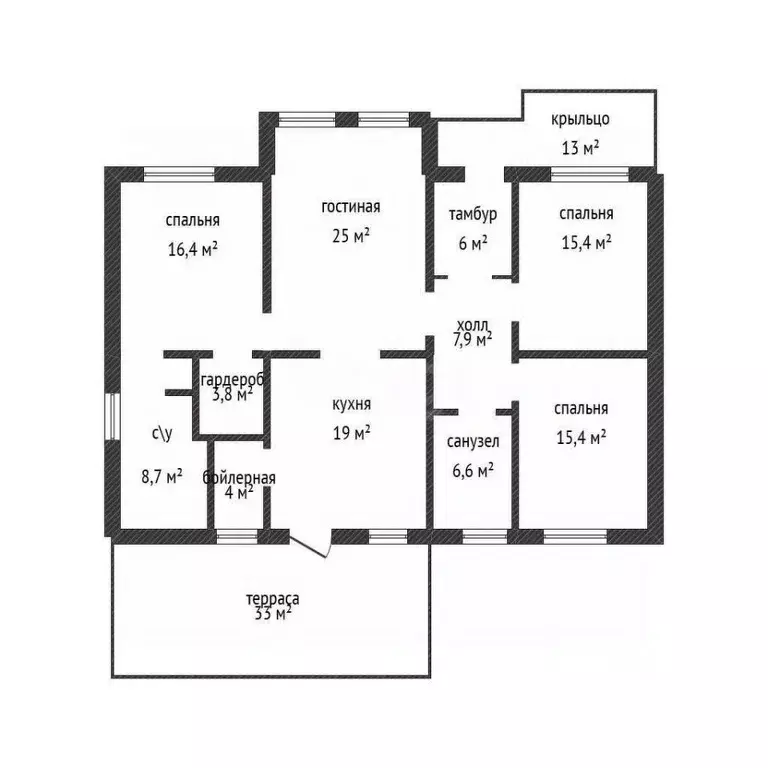 Дом в Брянская область, Брянский район, Отрадненское с/пос, с. ... - Фото 2