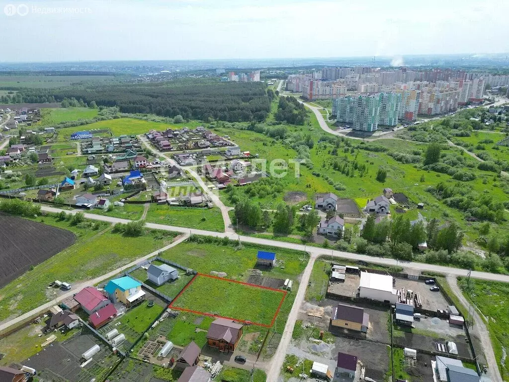 Участок в село Андреевка, Светлая улица (15 м) - Фото 1