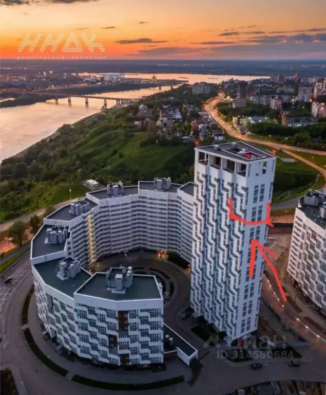 4-к кв. Нижегородская область, Нижний Новгород ул. Маршала Баграмяна, ... - Фото 0