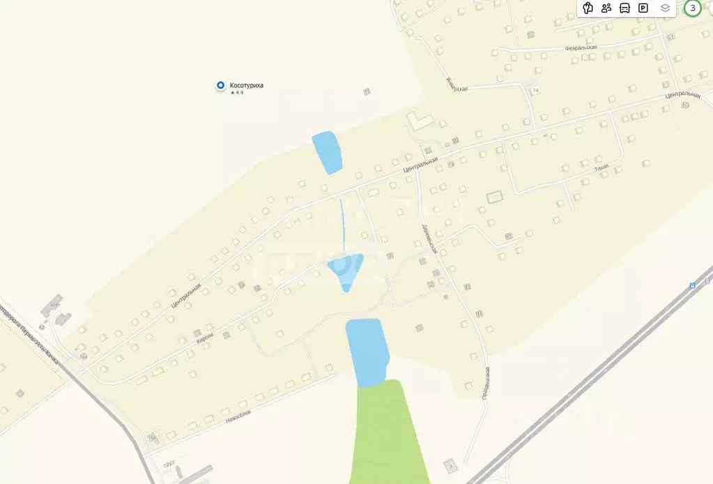 Участок в Пермский край, Пермский муниципальный округ, д. Косотуриха ... - Фото 1