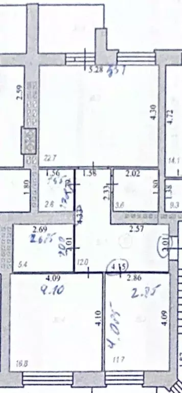 2-к кв. Ярославская область, Рыбинск Гражданская ул., 68 (75.0 м) - Фото 1