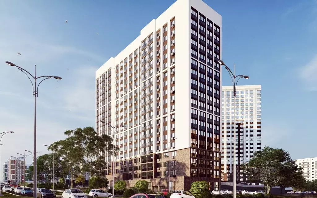 1-к кв. Пензенская область, Пенза Рассвет жилой комплекс (33.86 м) - Фото 0