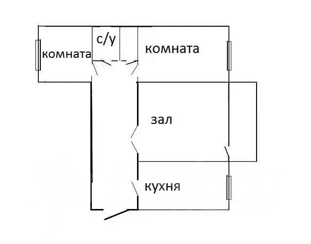 3-к кв. Приморский край, Владивосток ул. Башидзе, 1 (68.0 м) - Фото 1