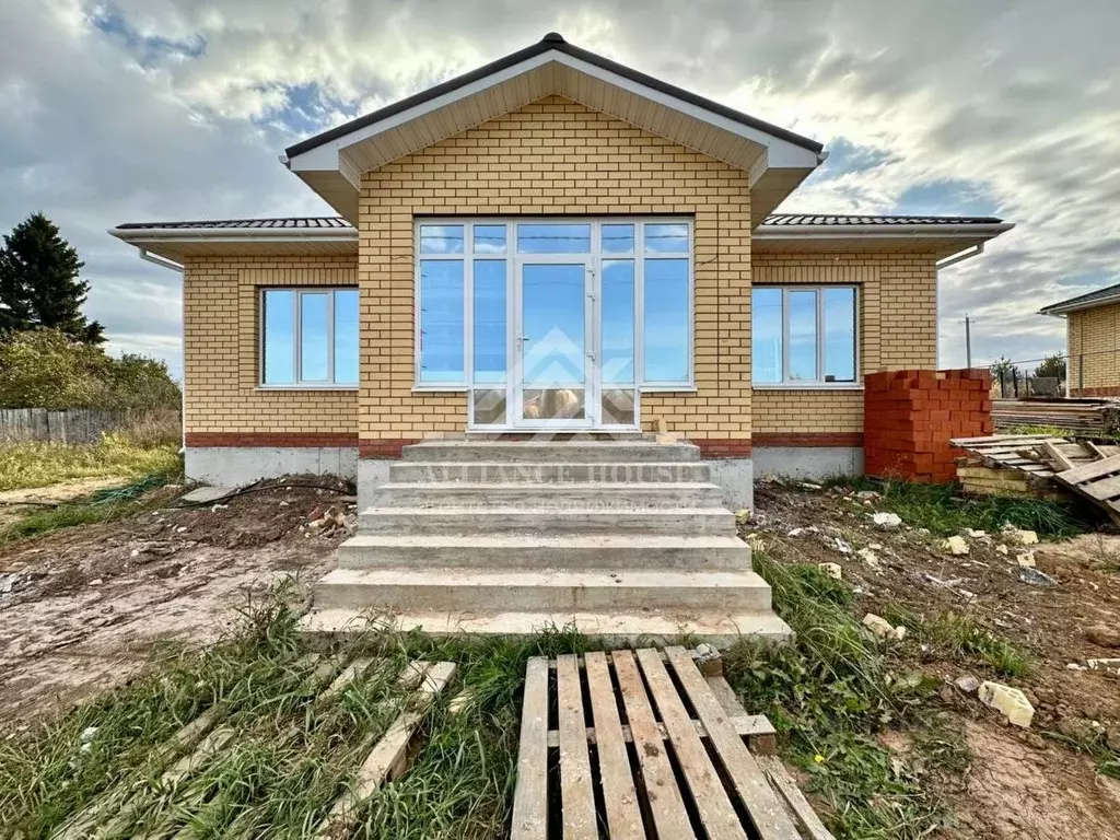 Дом в Татарстан, Высокогорский район, д. Чернышевка Дорожная ул. (105 ... - Фото 1