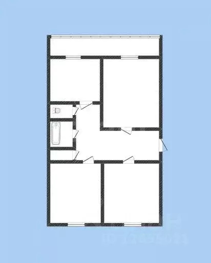 3-к кв. Костромская область, Нерехта ул. Смирнова, 20 (60.8 м) - Фото 1
