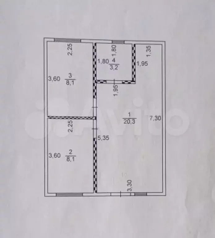 Дом 41,6 м на участке 3 сот. - Фото 0
