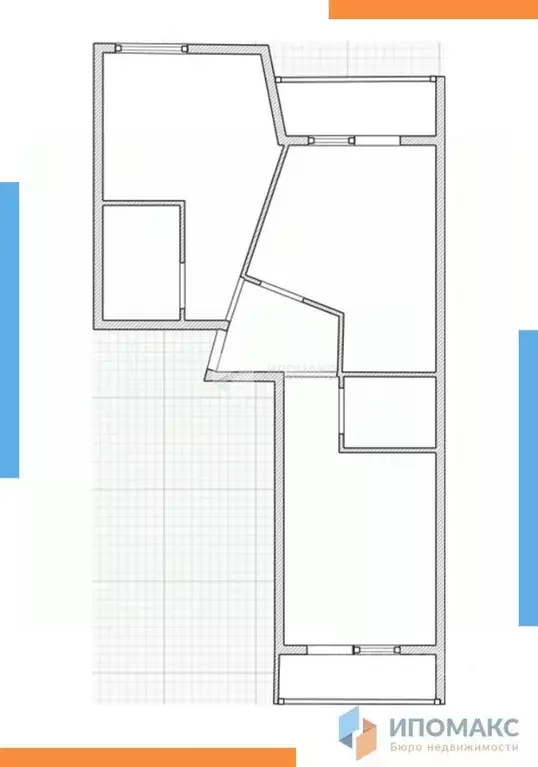 2-к кв. Москва Киевский рп, 22А (66.3 м) - Фото 1