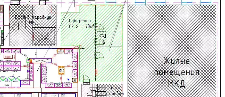 Свободного назначения, 78 м - Фото 0