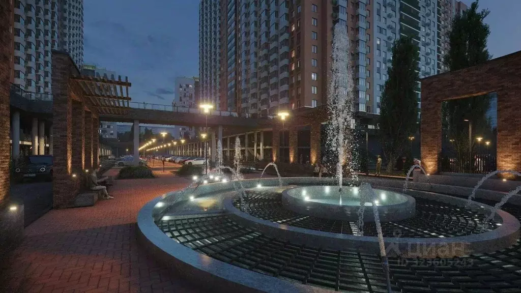 2-к кв. Ростовская область, Ростов-на-Дону Гринсайд жилой комплекс ... - Фото 2