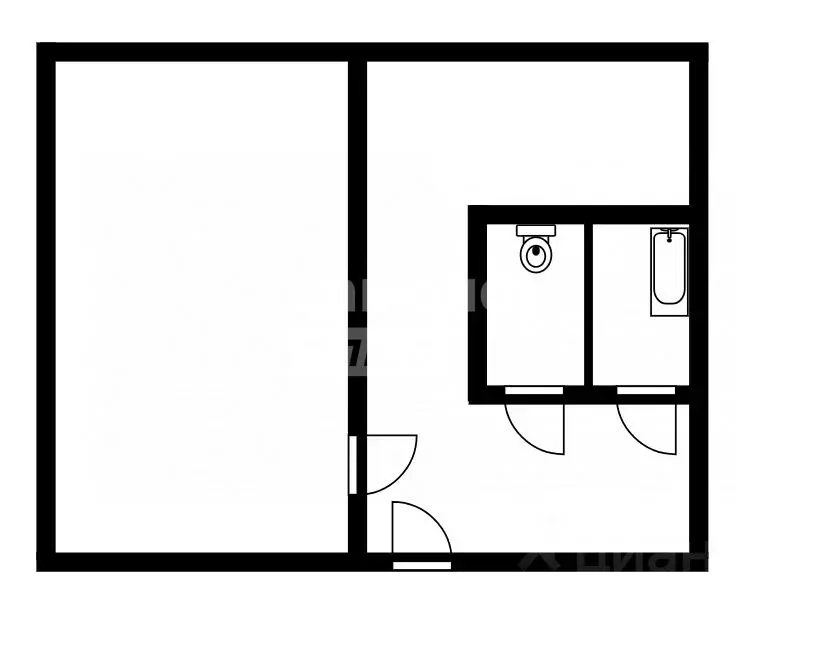 1-к кв. Санкт-Петербург Белградская ул., 28К4 (30.0 м) - Фото 1
