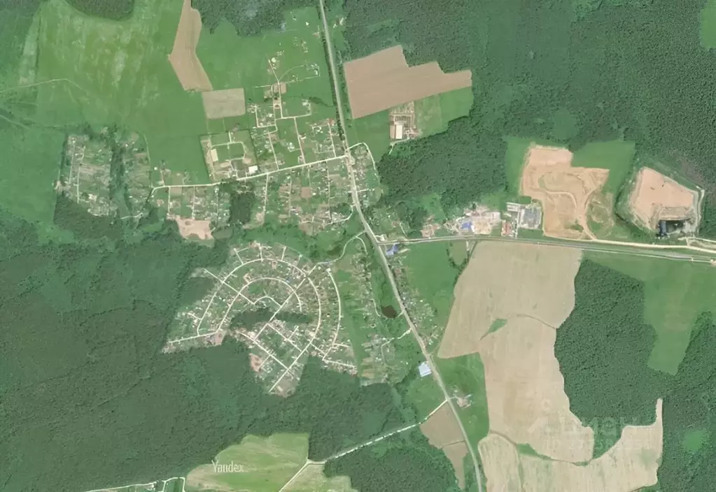 Участок в Калужская область, Совхоз Боровский с/пос, д. Тимашово  ... - Фото 2