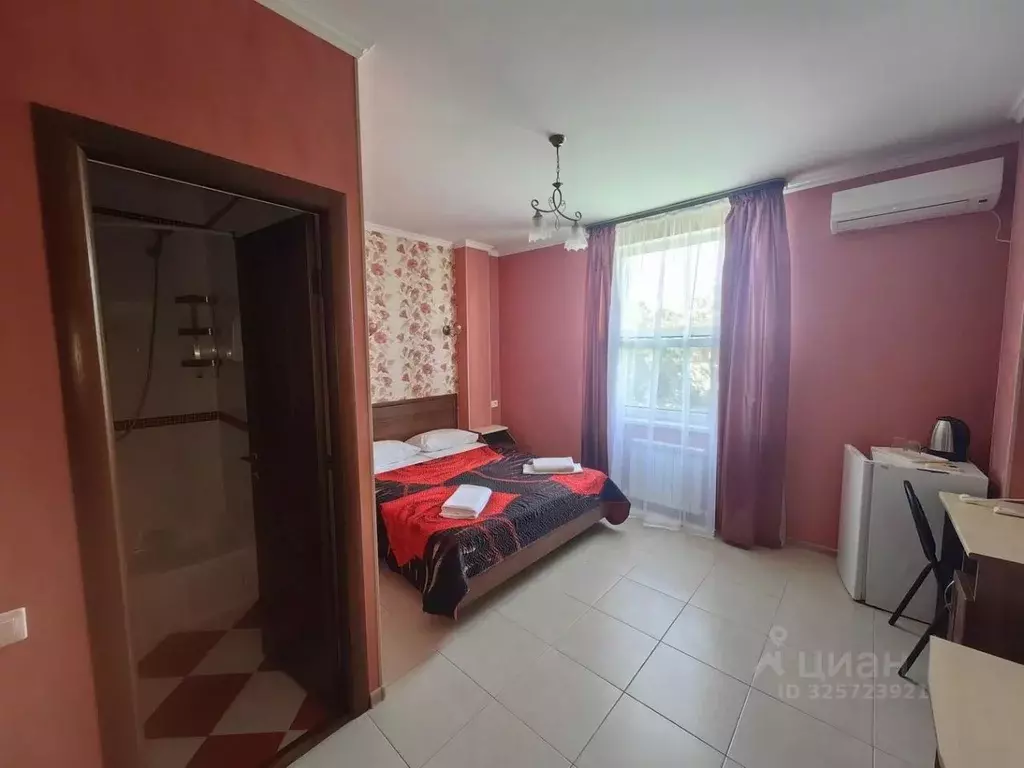 Студия Краснодарский край, Анапа ул. Толстого, 106 (14.0 м) - Фото 1