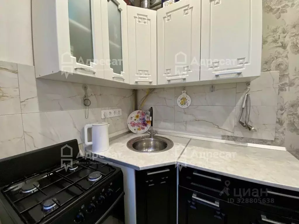 2-к кв. Волгоградская область, Волгоград пос. Ангарский, ул. Полины ... - Фото 1