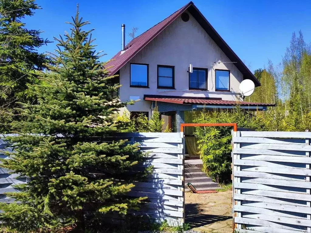 Дом в Ленинградская область, Выборгский район, Первомайское с/пос, ... - Фото 1