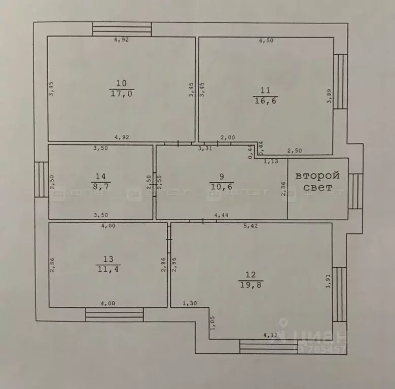 Дом в Татарстан, Лаишевский район, с. Сокуры ул. Соловьиная роща, 4 ... - Фото 2