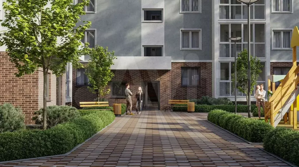 1-к. квартира, 36,9 м, 5/9 эт. - Фото 1