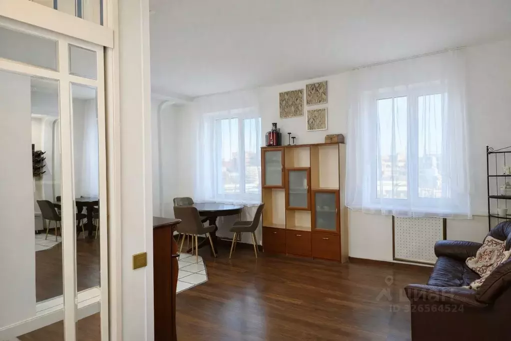 2-к кв. Санкт-Петербург ул. Метростроевцев, 5 (68.2 м) - Фото 2