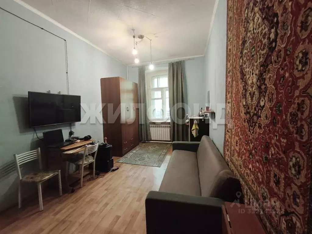 Комната Новосибирская область, Новосибирск Тополевая ул., 20 (17.0 м) - Фото 1