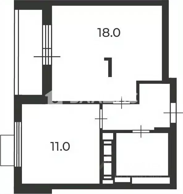 1-к кв. Москва ул. Маршала Чуйкова, 9А (37.2 м) - Фото 2