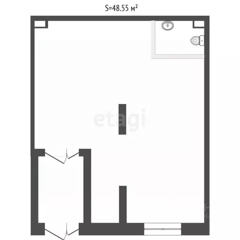 Помещение свободного назначения в Тюменская область, Тюмень ул. ... - Фото 1